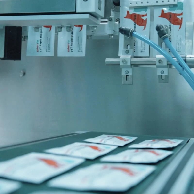 Veterinary Rapid Test Kit factory Production